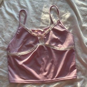 Pastel Purple/Lavender Lace Top